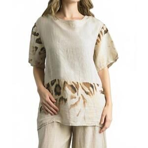 NEW TEMPO PARIS on the right path top in beige